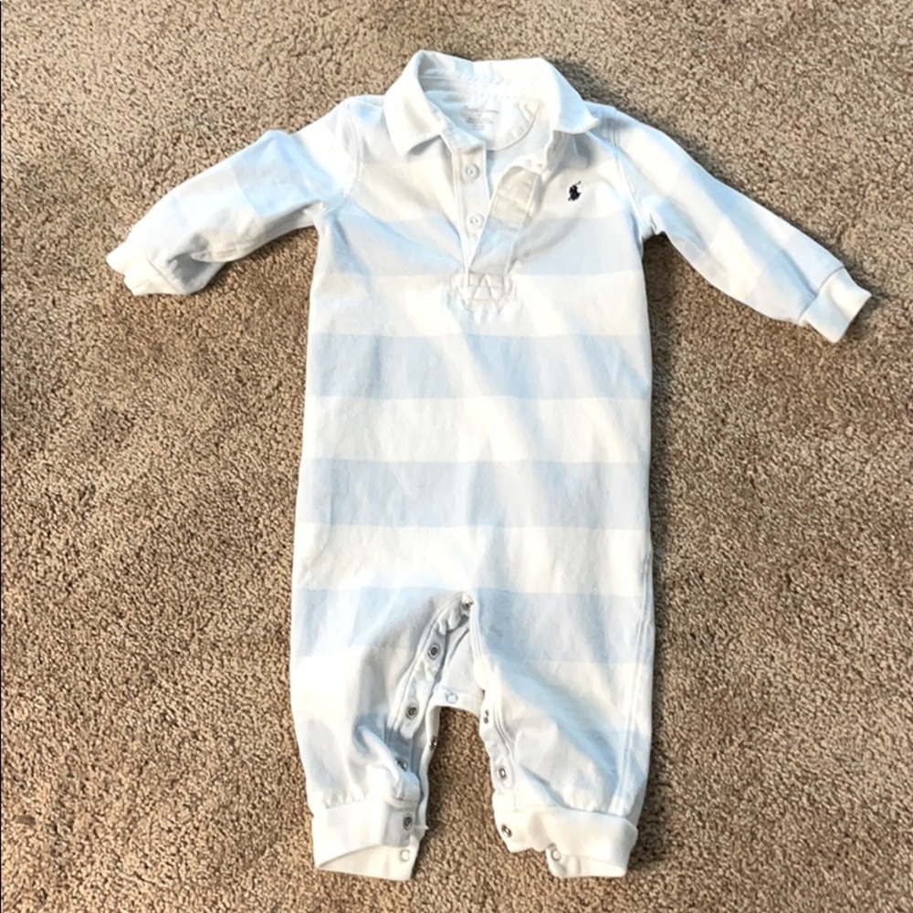 Ralph Lauren striped play suit
